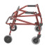 Nimbo 2G Lightweight Posterior Walker - Small - Castle Red - Side View