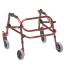 Nimbo 2G Lightweight Posterior Walker - Extra Small - Castle Red - Angle View
