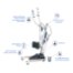 Invacare Reliant Plus 350 Stand-Up Lift with Power Base - Key Components