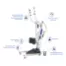 Invacare Reliant Plus 350 Stand-Up Electric Patient Lift - Key Components