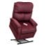 Pride Essential Collection - 3 Position Lift Chair - LC-250 - Cloud 9 Black Cherry