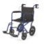 MDS808210ABE Aluminum Transport Chair with 12" Wheels
