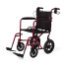 MDS808210ARE Aluminum Transport Chair with 12" Wheels