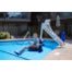 Aqua Creek Mighty 400 Pool Lift, No Anchor, White Powder Coat, Blue Seat, 400lb Capacity