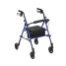 Adjustable Height Rollator with 6" Casters - RTL10261BL - BLUE