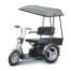 Afikim SE 3-Wheel Wide Seat Scooter with Canopy