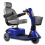 Zip'r Breeze 3-Wheel Heavy Duty Mobility Scooter - Blue